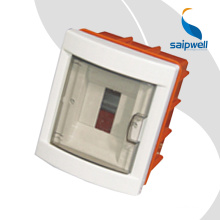 Offre rapide Saip / Saipwell 190 * 220 * 90 mm 8 Boîte de distribution électrique anti-poussière à l&#39;épreuve des intempéries avec prises de courant